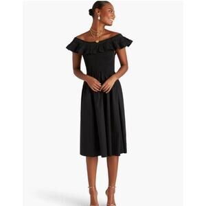 NWT HILL HOUSE HOME Akilah Nap Dress Emerald Velvet XS